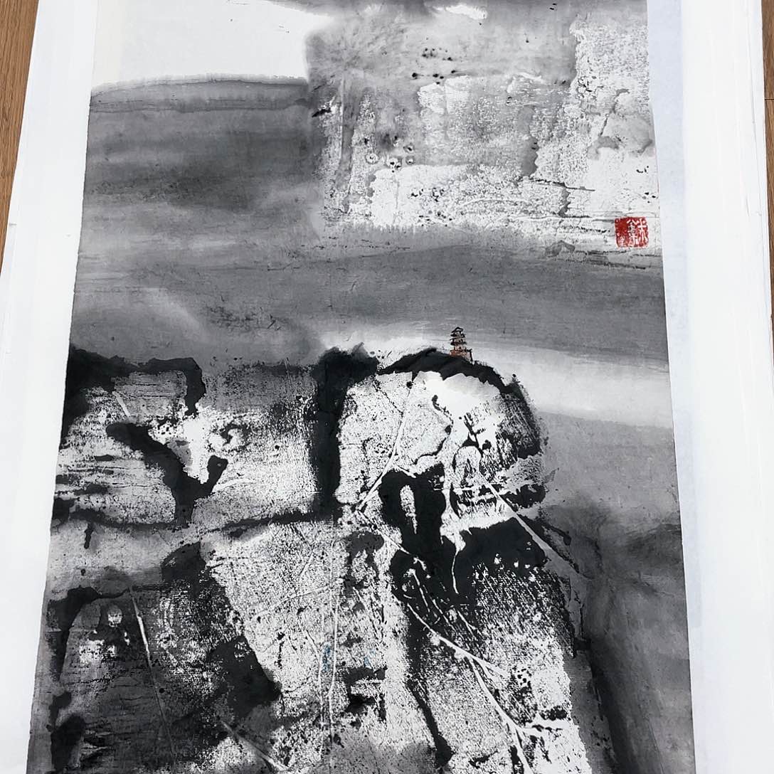 国画把握自己命运和