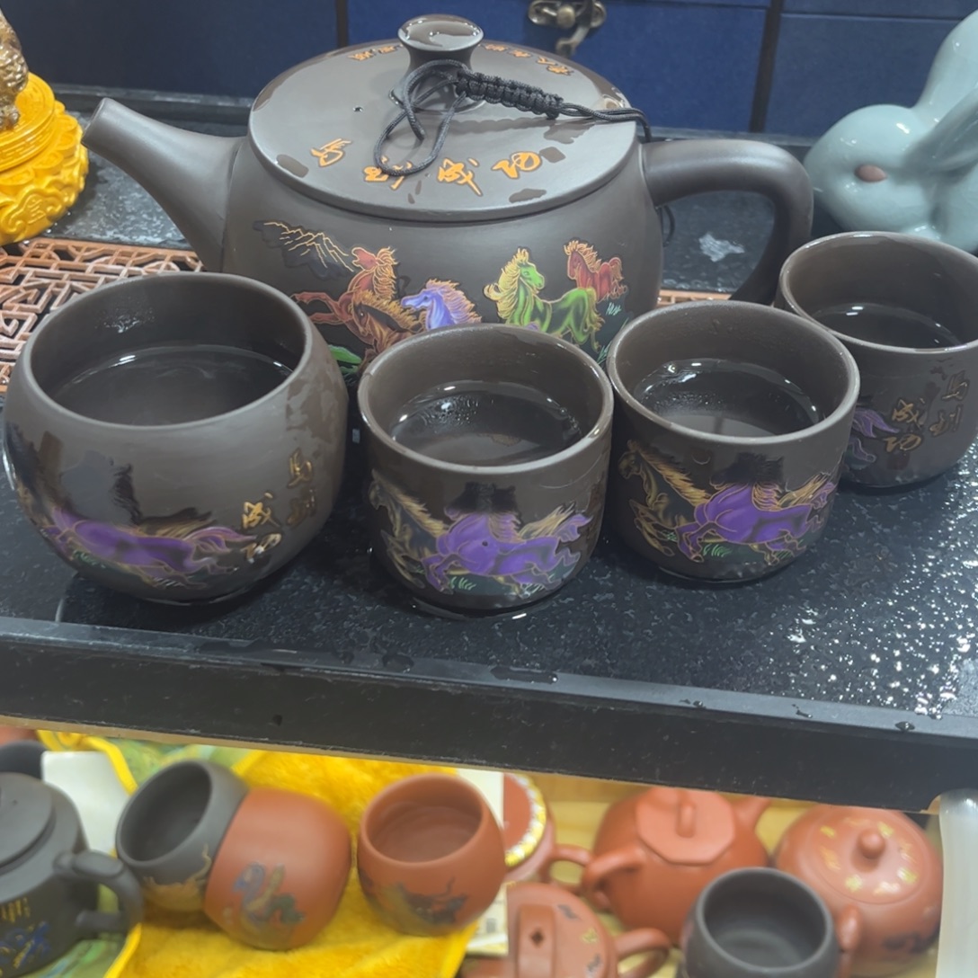 紫砂茶杯紫砂壶一壶4杯