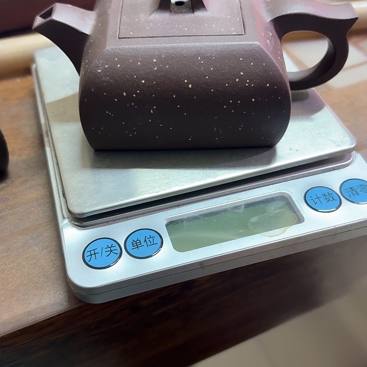 全手工紫泥铺沙70cc紫砂
