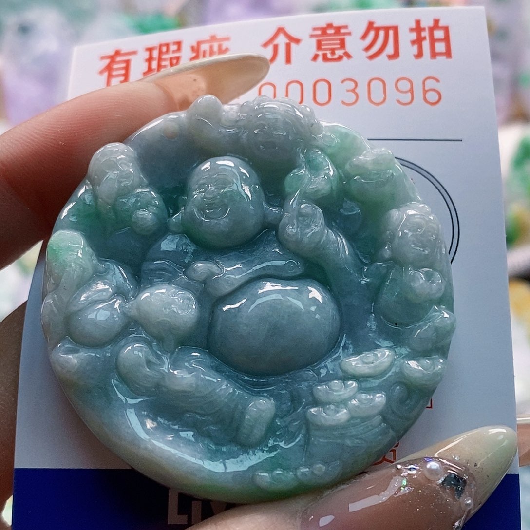 吊坠(不含链)未镶嵌翡翠