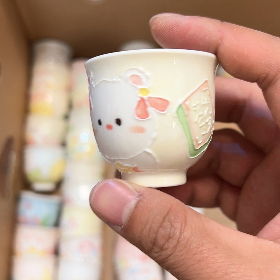 景德镇手绘陶瓷杯子