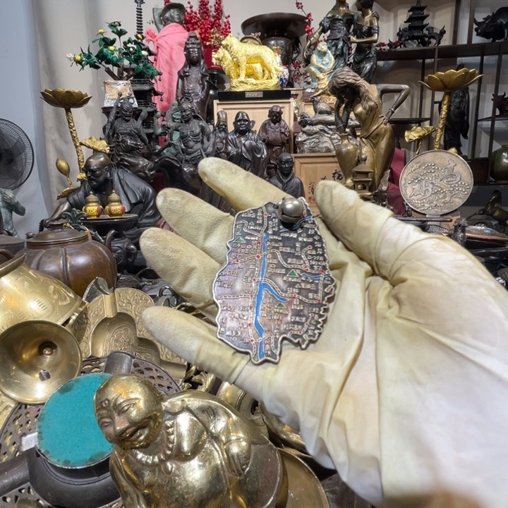 圣**拉大阪回流铜器摆件25