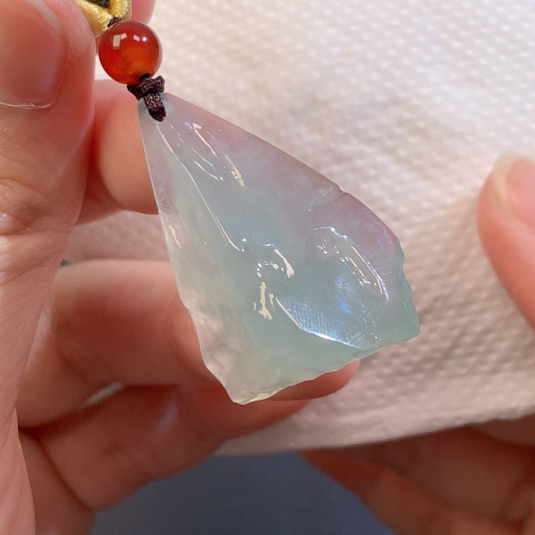 翡翠未镶嵌吊坠(不含链)863