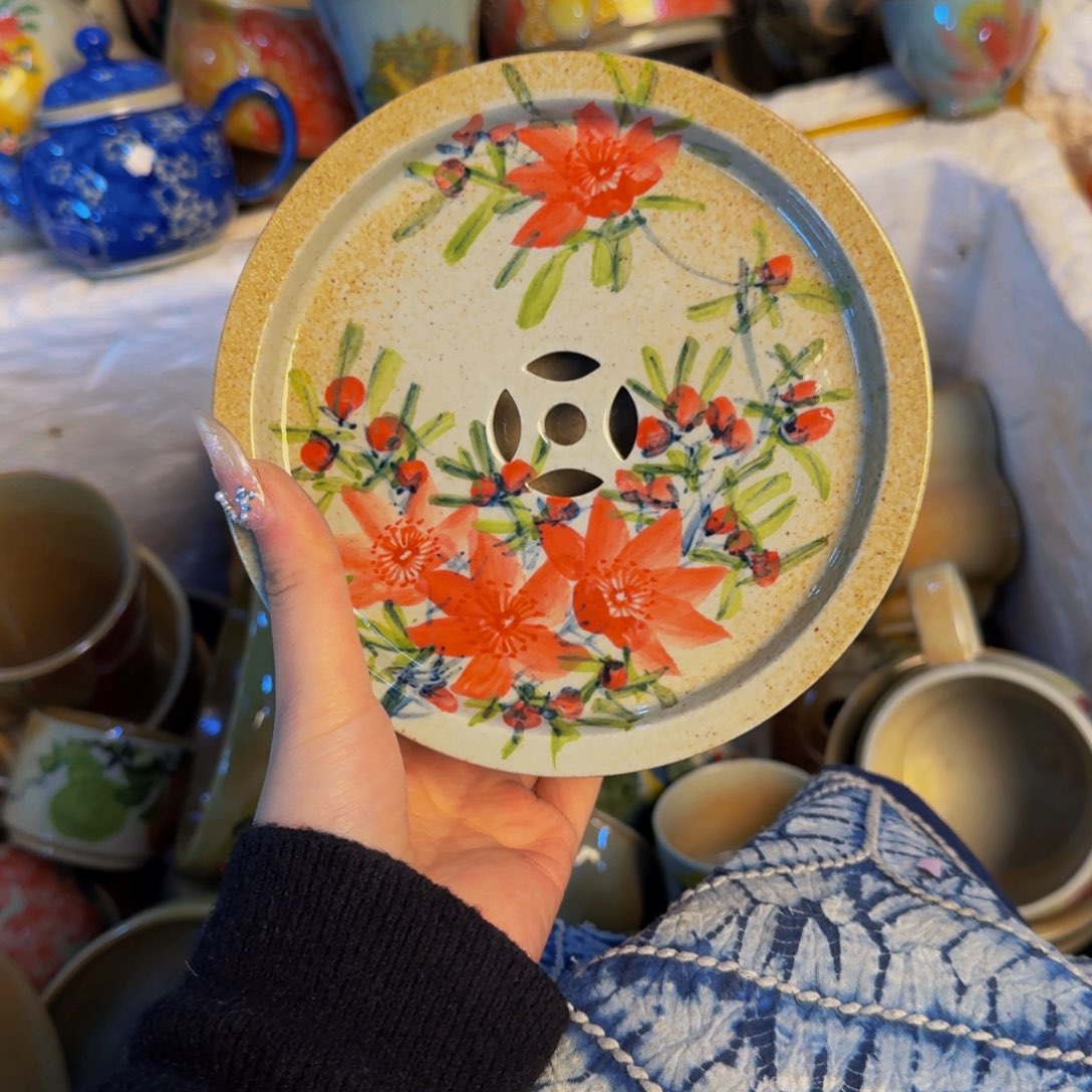 瓷片景德镇陶瓷手工手绘