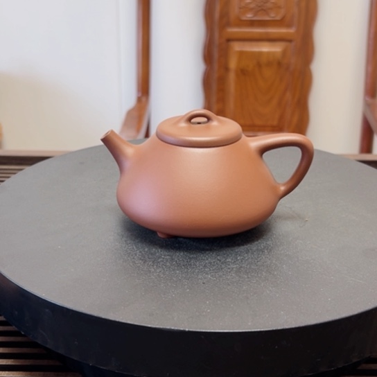 紫砂茶壶本地清水泥半手