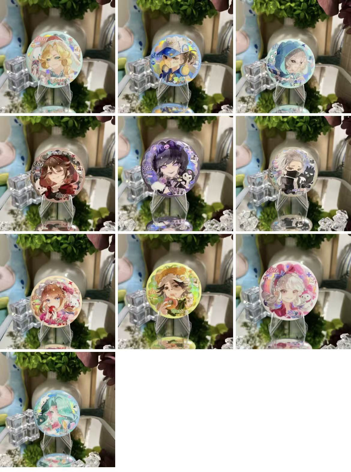 授权产品 同人周边 幻想曲系列盲盒吧唧 拍立得 透卡直播间代拆
