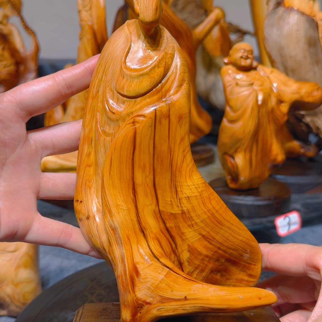 柏木（崖柏）崖柏手把件摆件