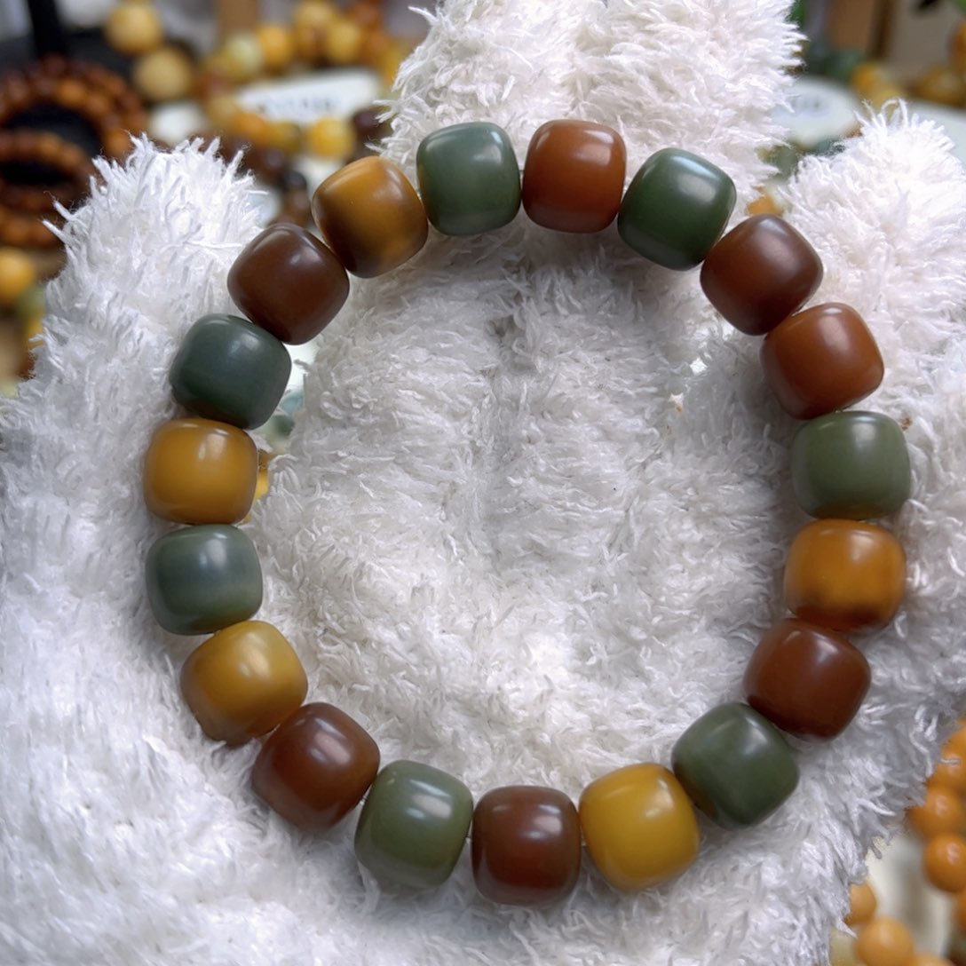 菩提根/象牙果手串新款干磨