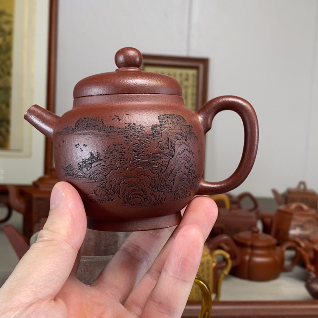茶壶紫砂原矿泥料传统工艺制作