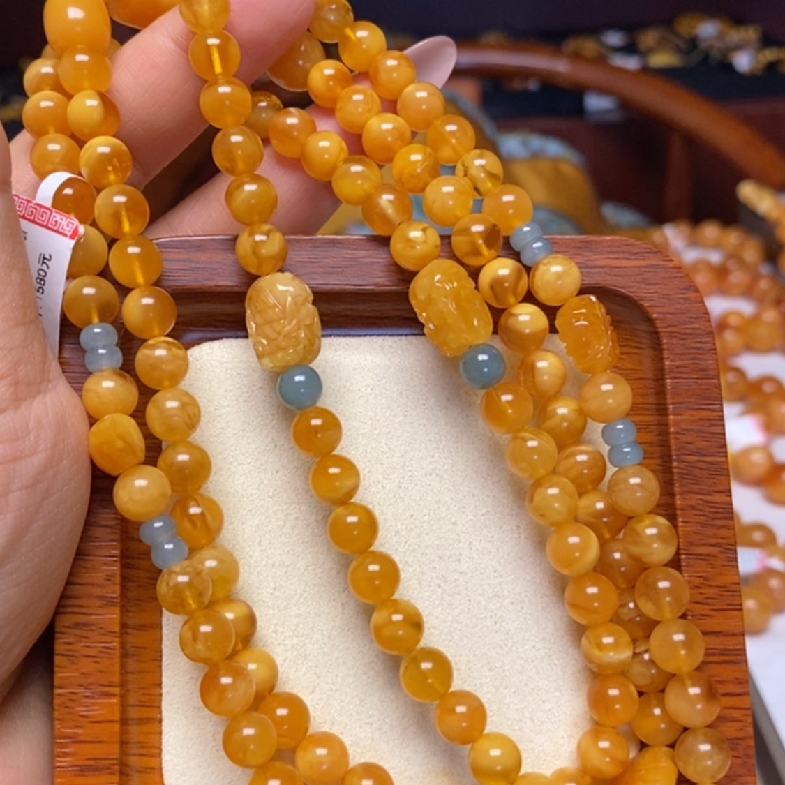 【闪购商品】蜜蜡手链未镶嵌手串