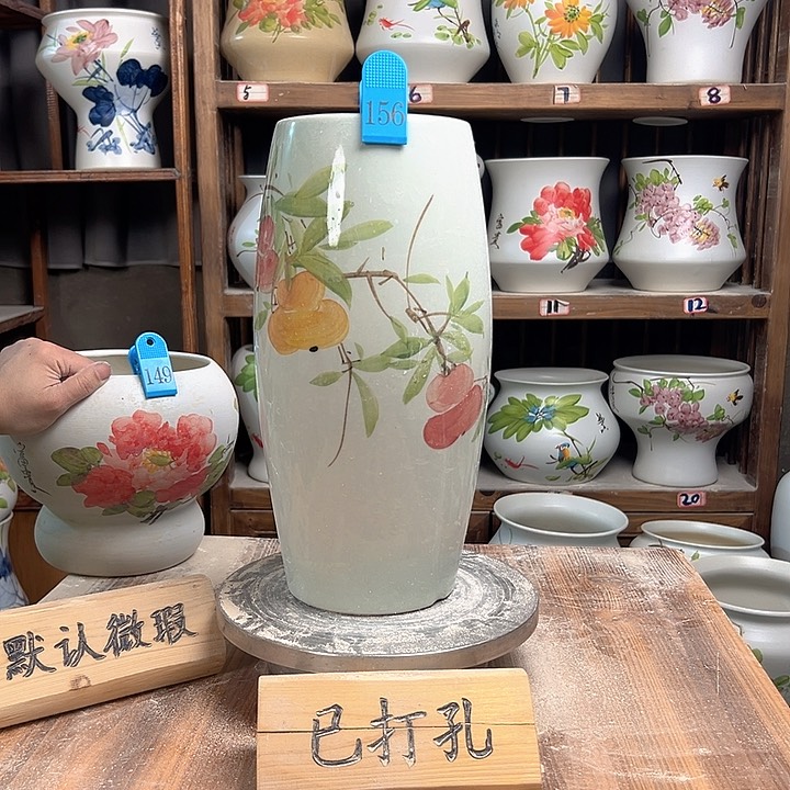 摆件156大微瑕陶瓷陶瓷陶瓷