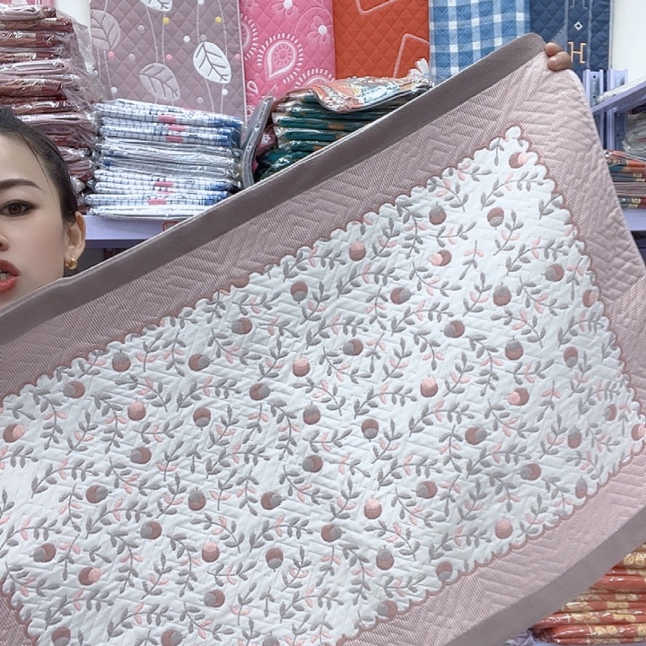 棉咖色小樱桃纯棉