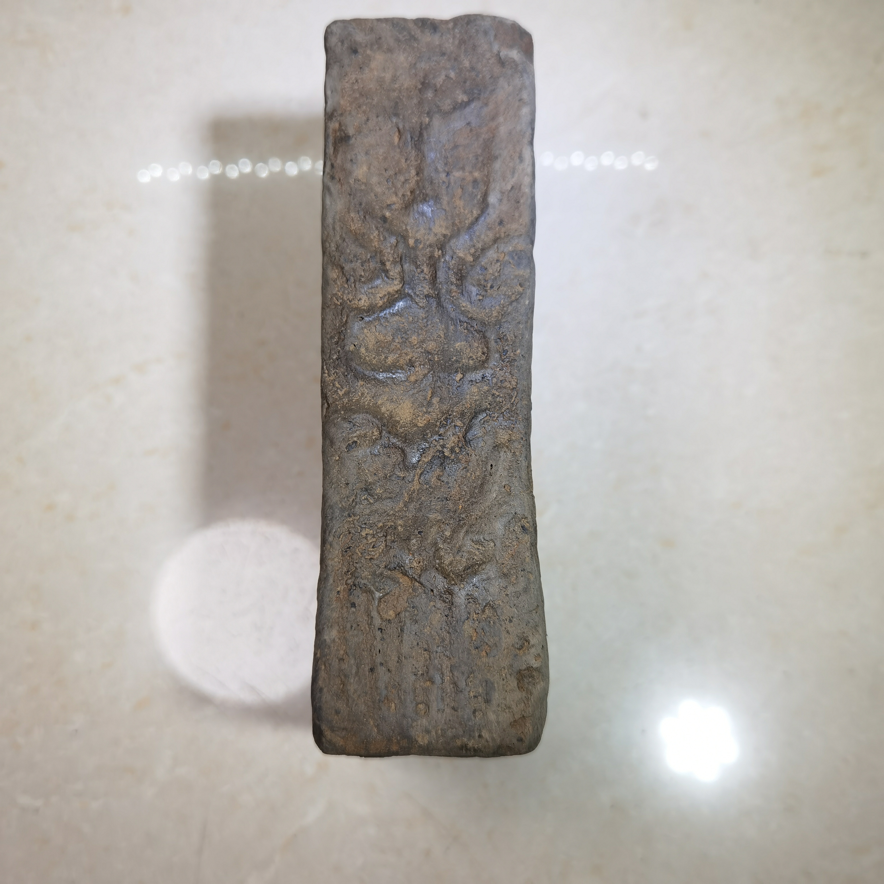 晋Z画像饕餮方池砚台