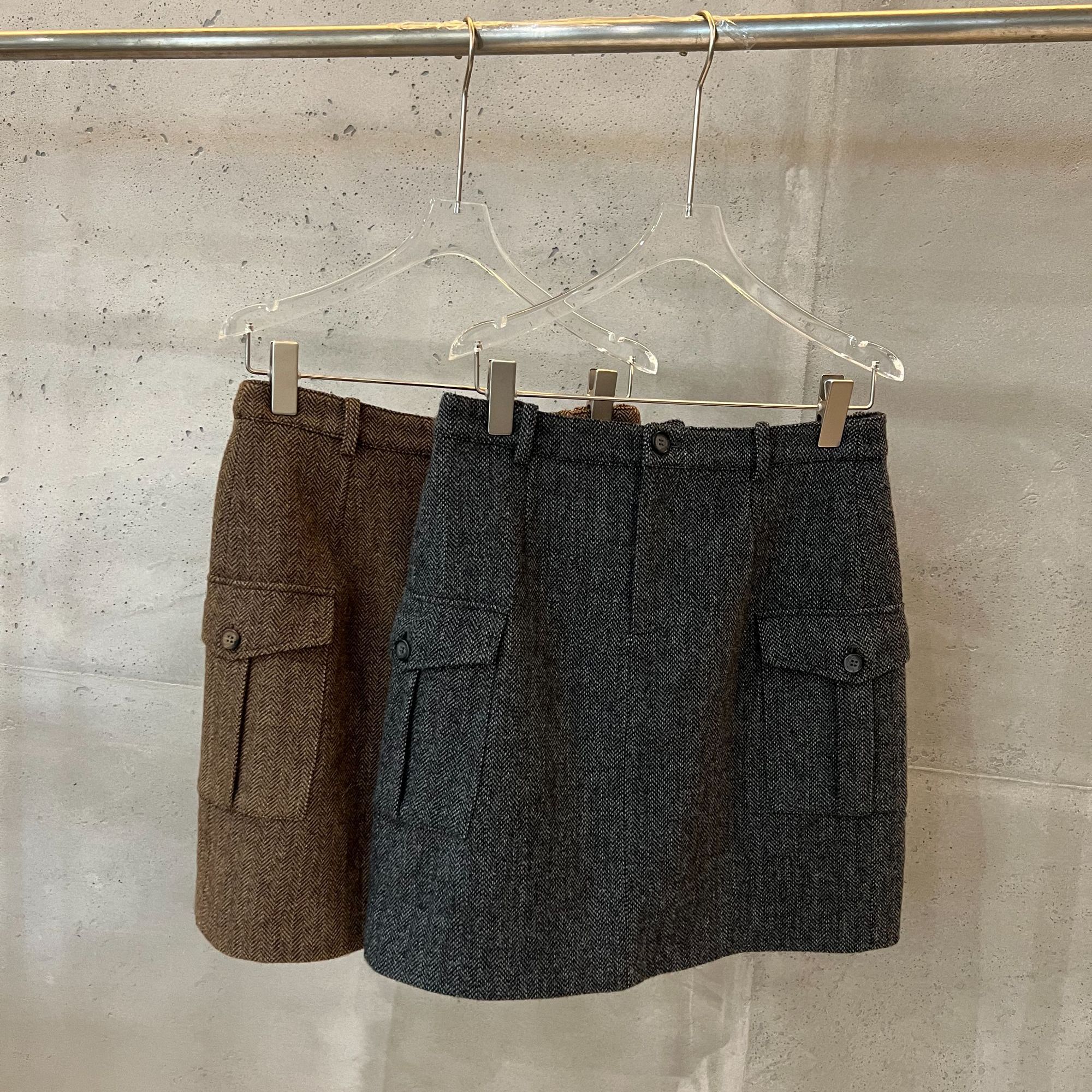 【DYMMXYMM】--.双侧立体口袋半裙-5FW-W250855-1