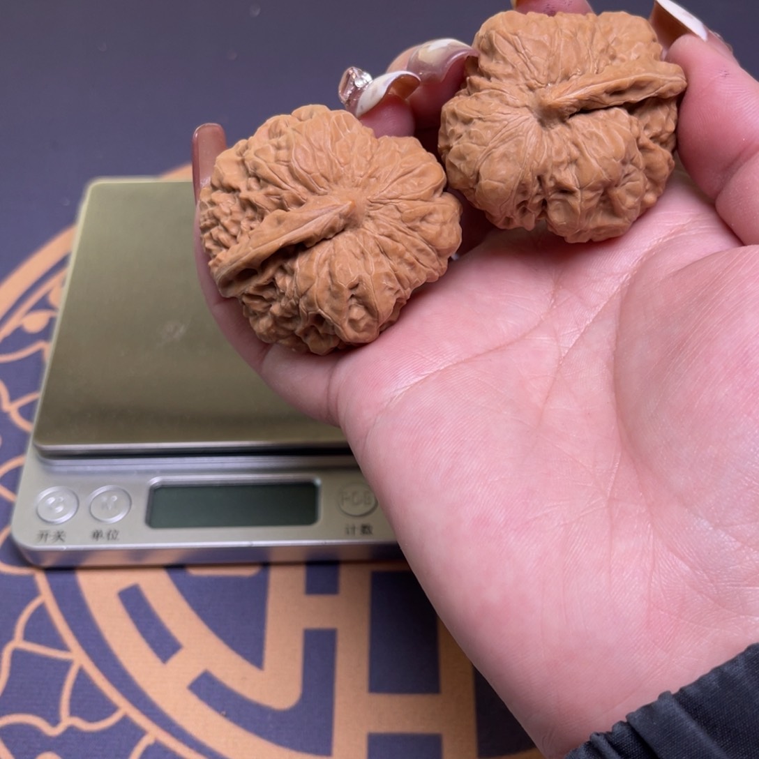 文玩核桃把件一帆风顺