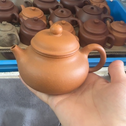 茶壶紫砂黄降坡泥220cc