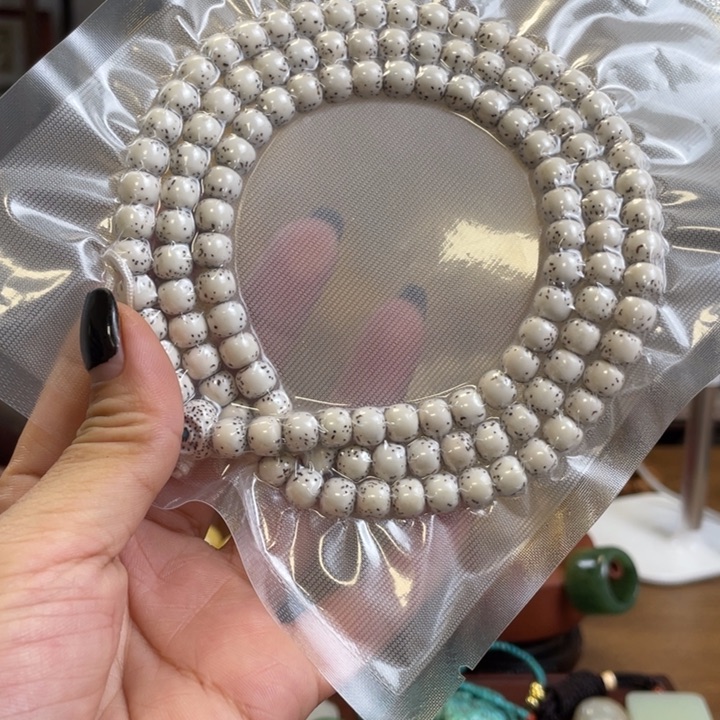 星月菩提手串星月菩提