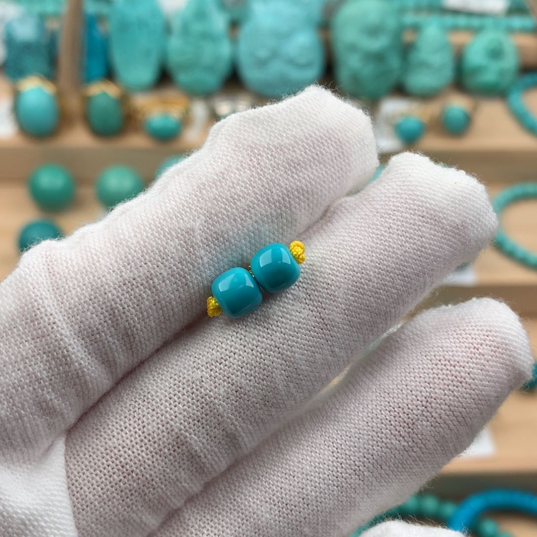 绿松石配饰未镶嵌6.0