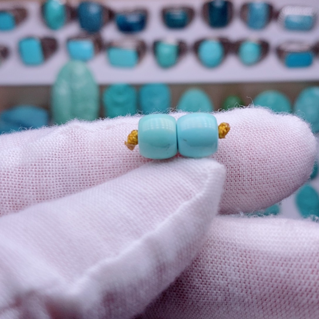 绿松石未镶嵌挂件