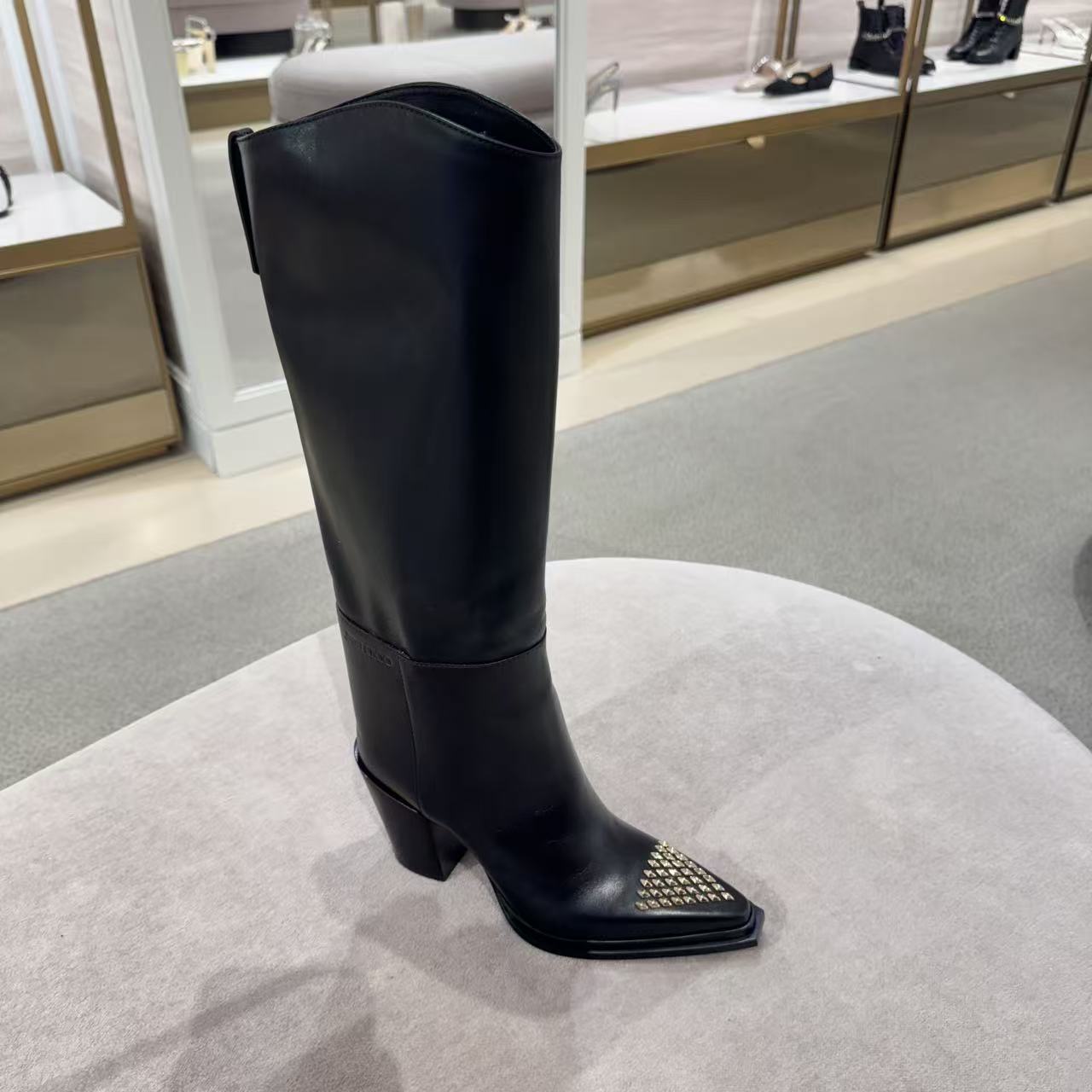 未使用 JIMMY CHOO/吉米周 /周仰杰/XIAOYU/高跟高筒靴