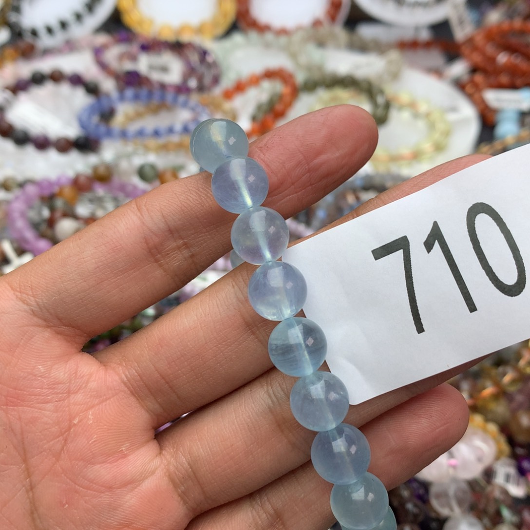【闪购商品】海蓝宝石手链未镶嵌金*多手链
