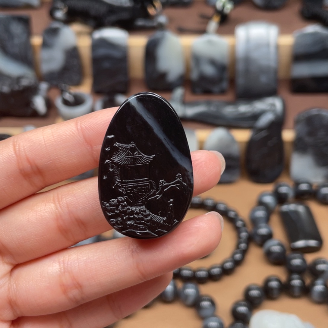 和田玉颈饰未镶嵌H****y