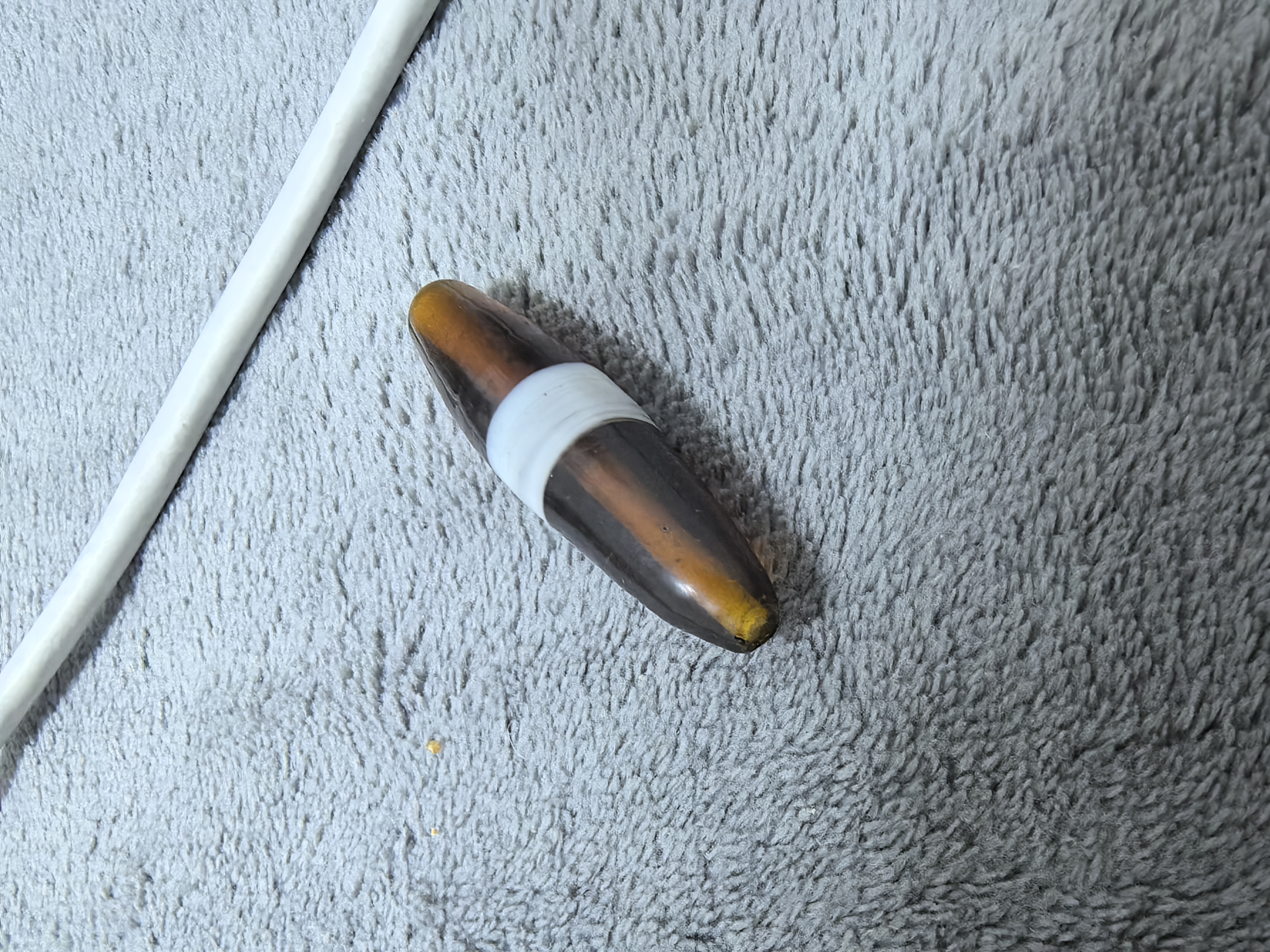 非金属铅玻璃手链 琉璃宽线橄榄珠大尺寸
