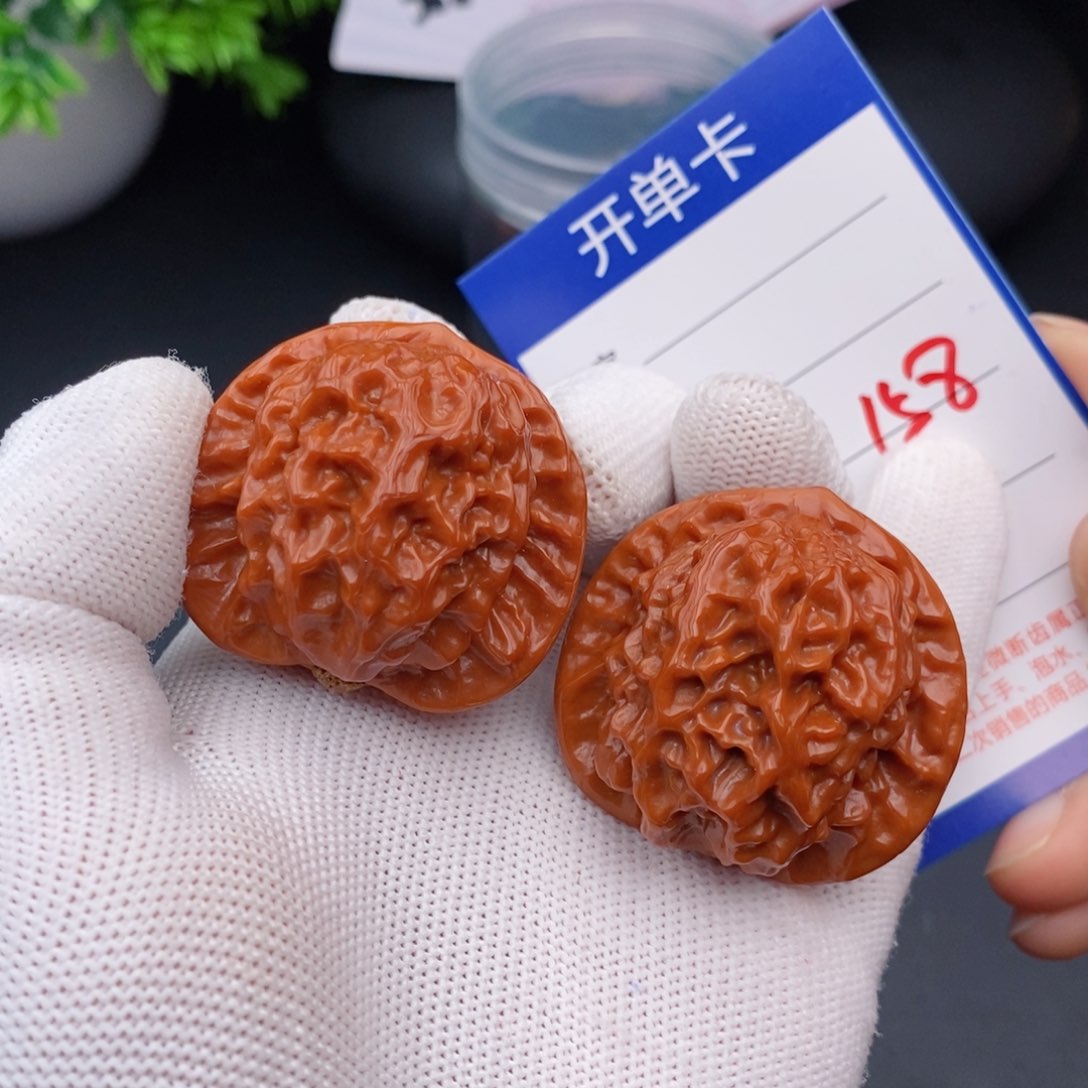 文玩核桃把件39瓷娃娃158