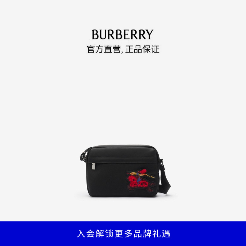 BURBERRY/博柏利 【新禧贺岁】【马上红】马术骑士徽标斜背包81196891商品图