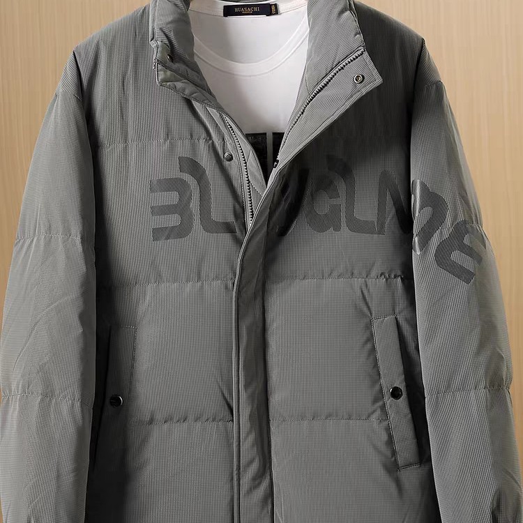 H剪标撤柜羽绒服男青年品牌专柜撤牌冬装