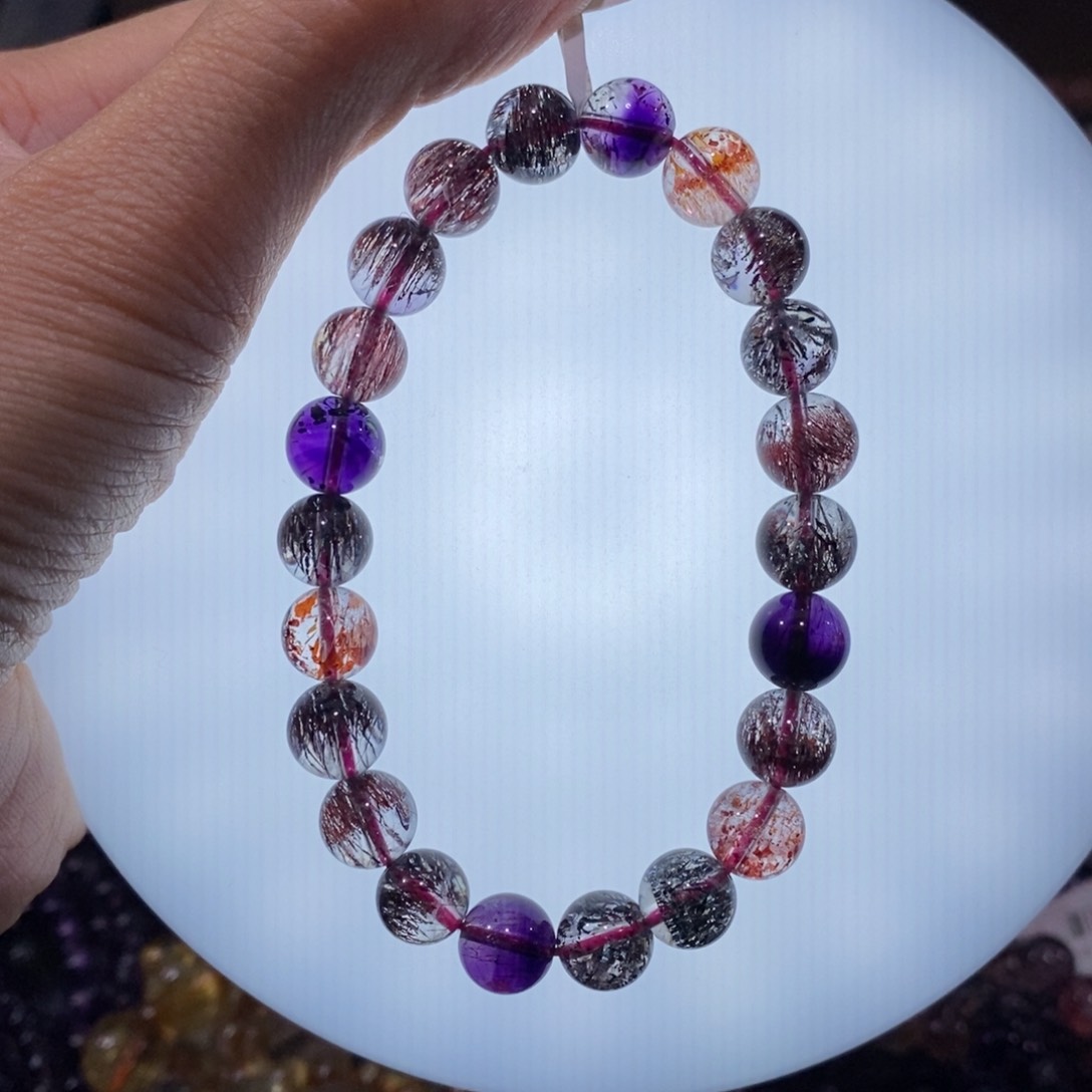 水晶手链未镶嵌手链8.7mm