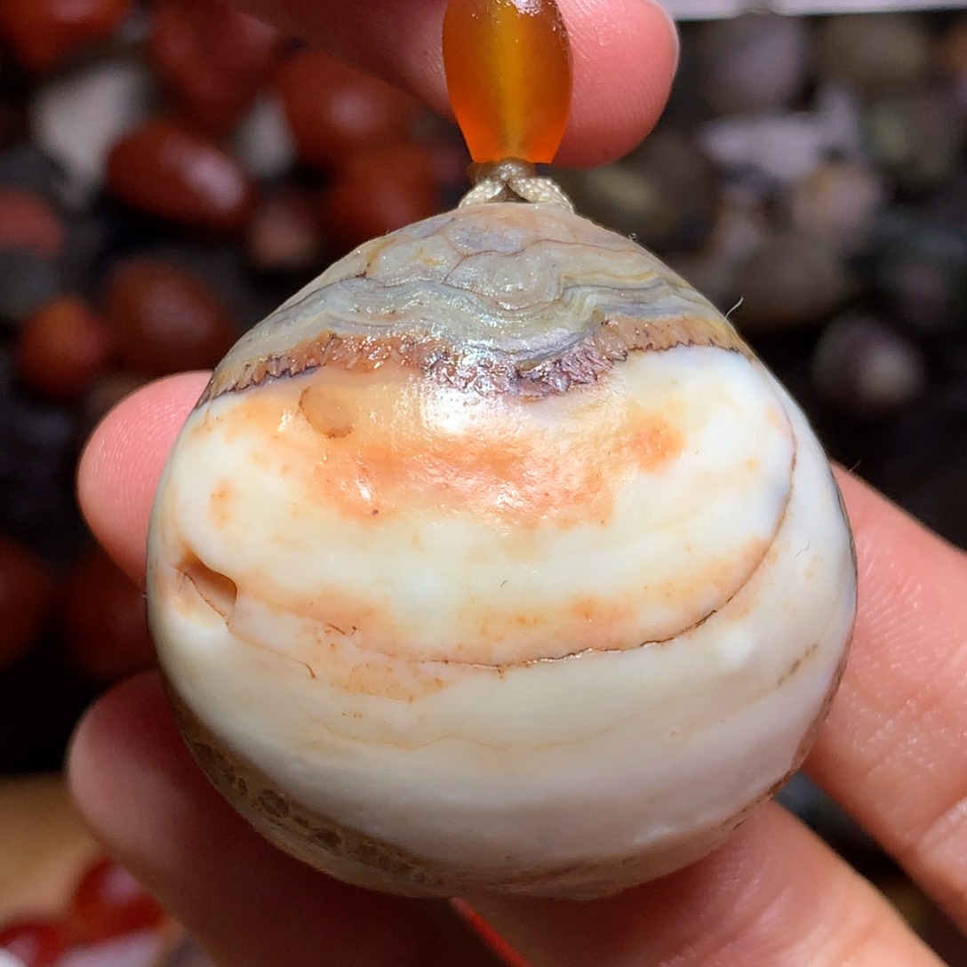 未镶嵌玛瑙/玉髓珠宝半成品