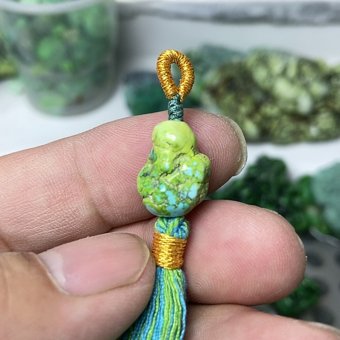 绿松石珠宝奇石未镶嵌