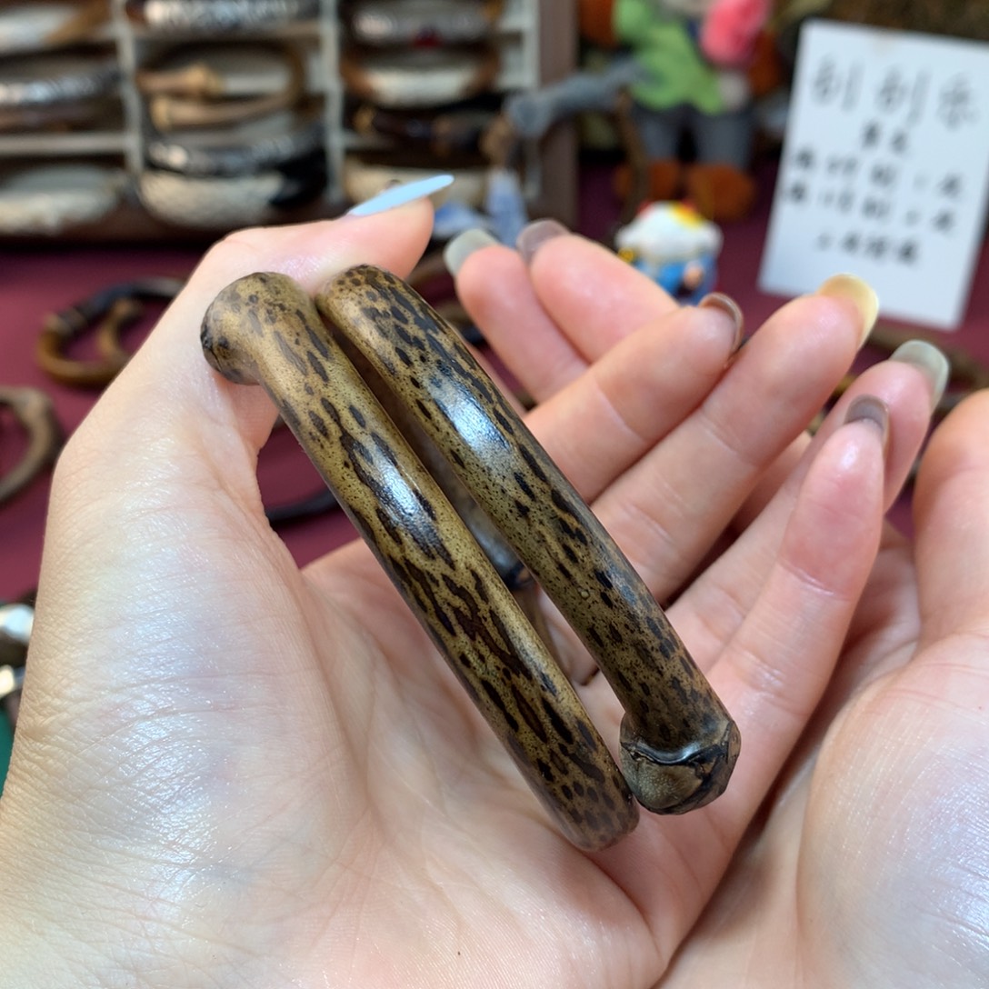 木质非金属双圈满花豹