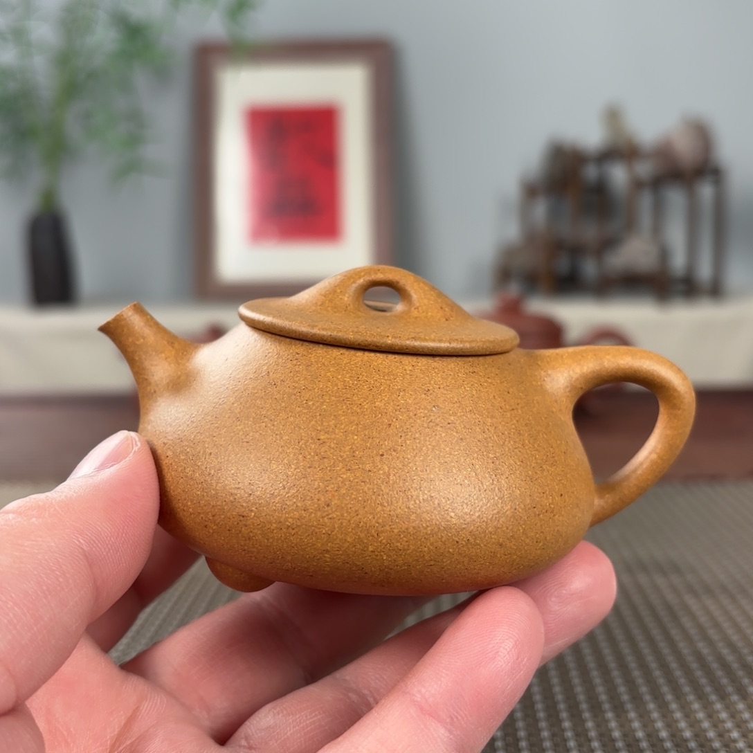 紫砂茶壶黄龙山原矿紫砂壶150