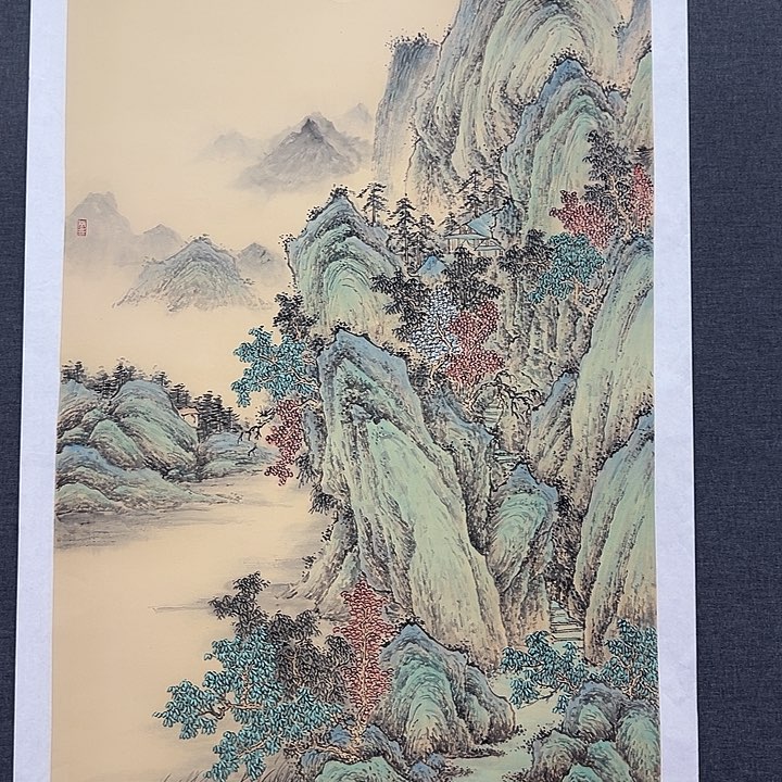 国画书画作品多次