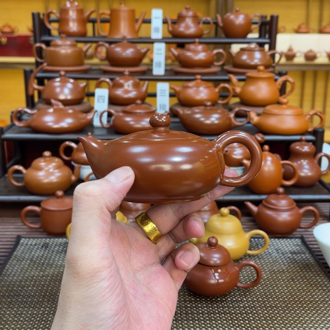 茶壶紫砂潮州手拉壶