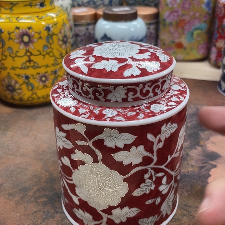 陶瓷罐茶叶罐密封罐储物罐