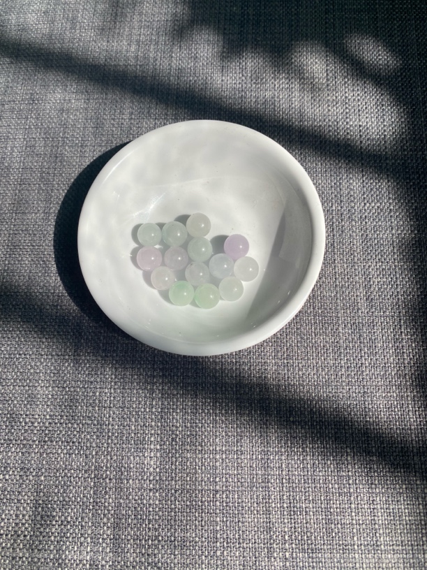 翡翠美人项链，马卡龙卡9+散珠单珠一颗：多样性发货