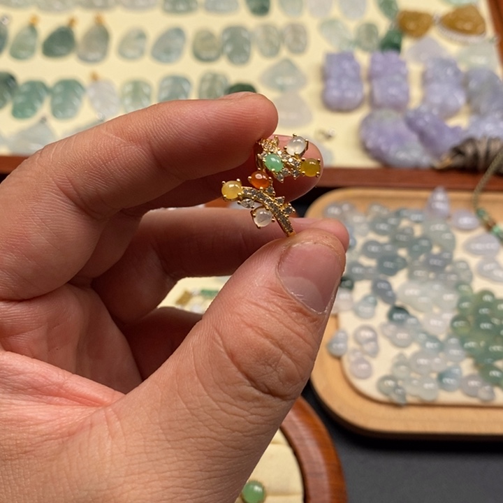 翡翠戒指未镶嵌888888888