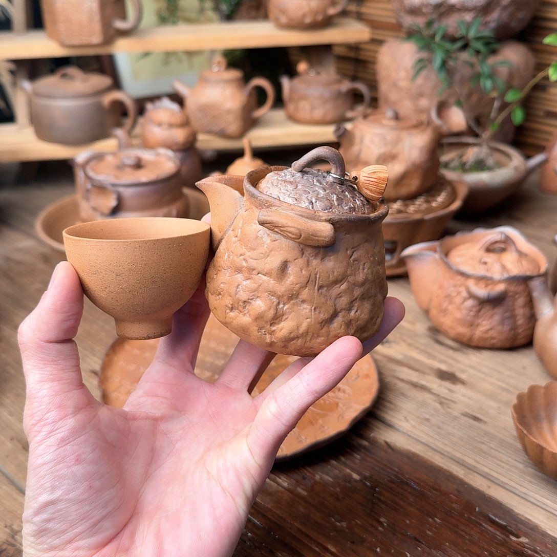 原矿老岩泥茶器系列