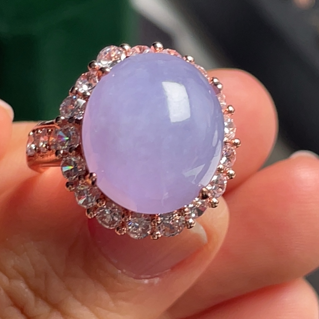 翡翠未镶嵌戒指纯天然缅甸翡翠A货