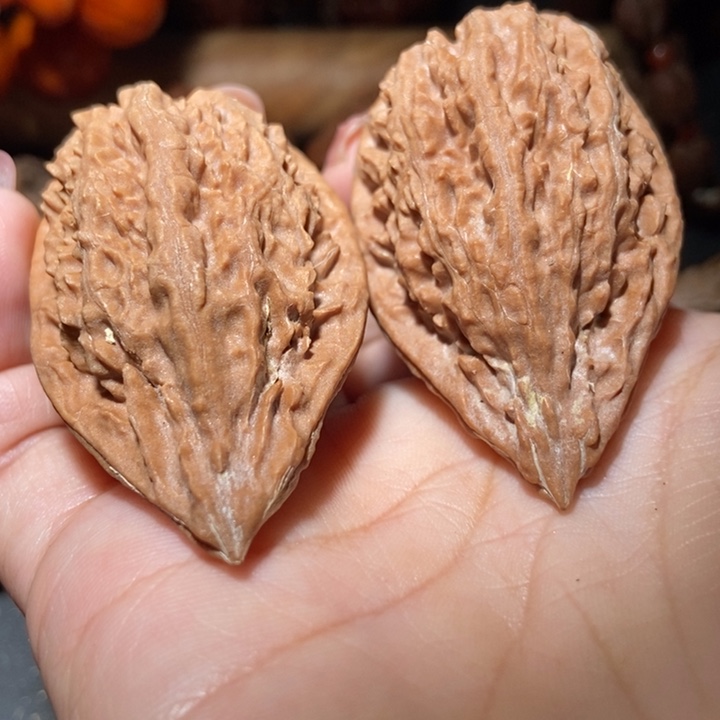 把件文玩核桃东北楸子小雪23