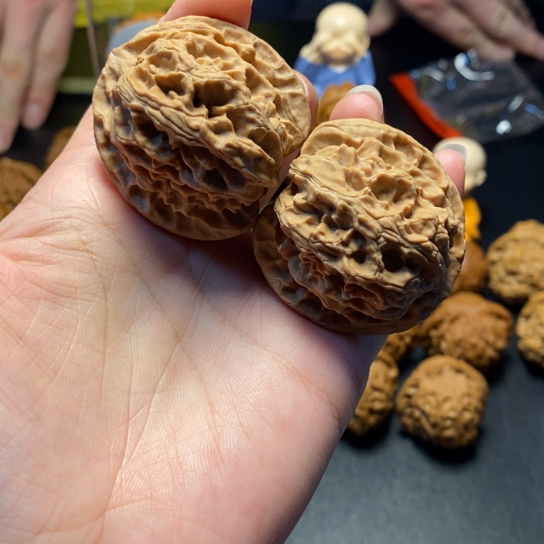 文玩核桃把件23号苹果园41尺