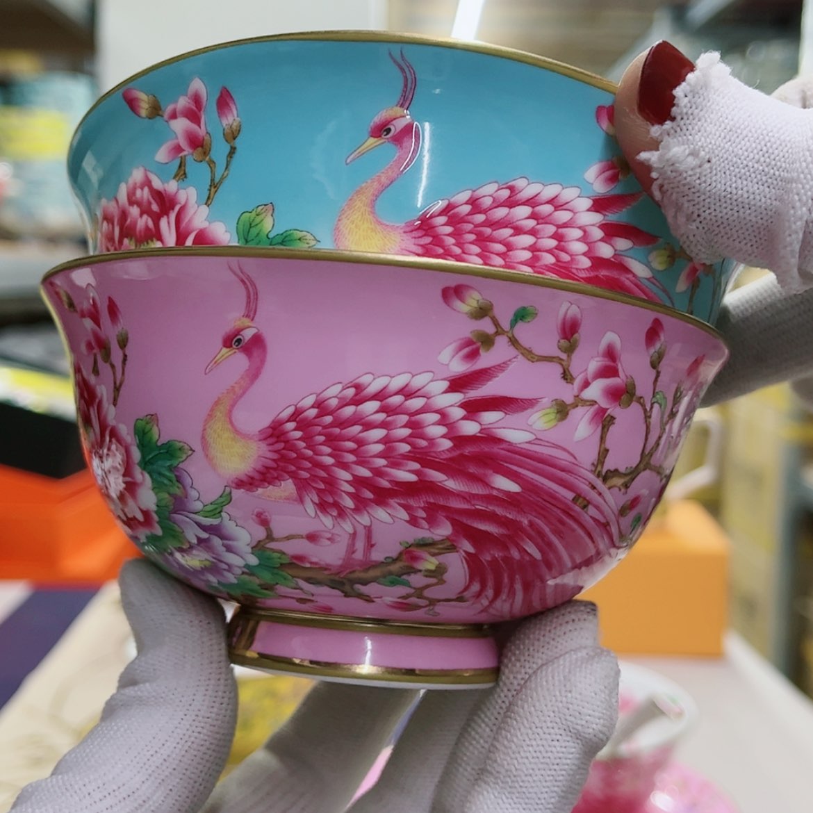 【闪购商品】骨瓷4.5寸2个………………………………