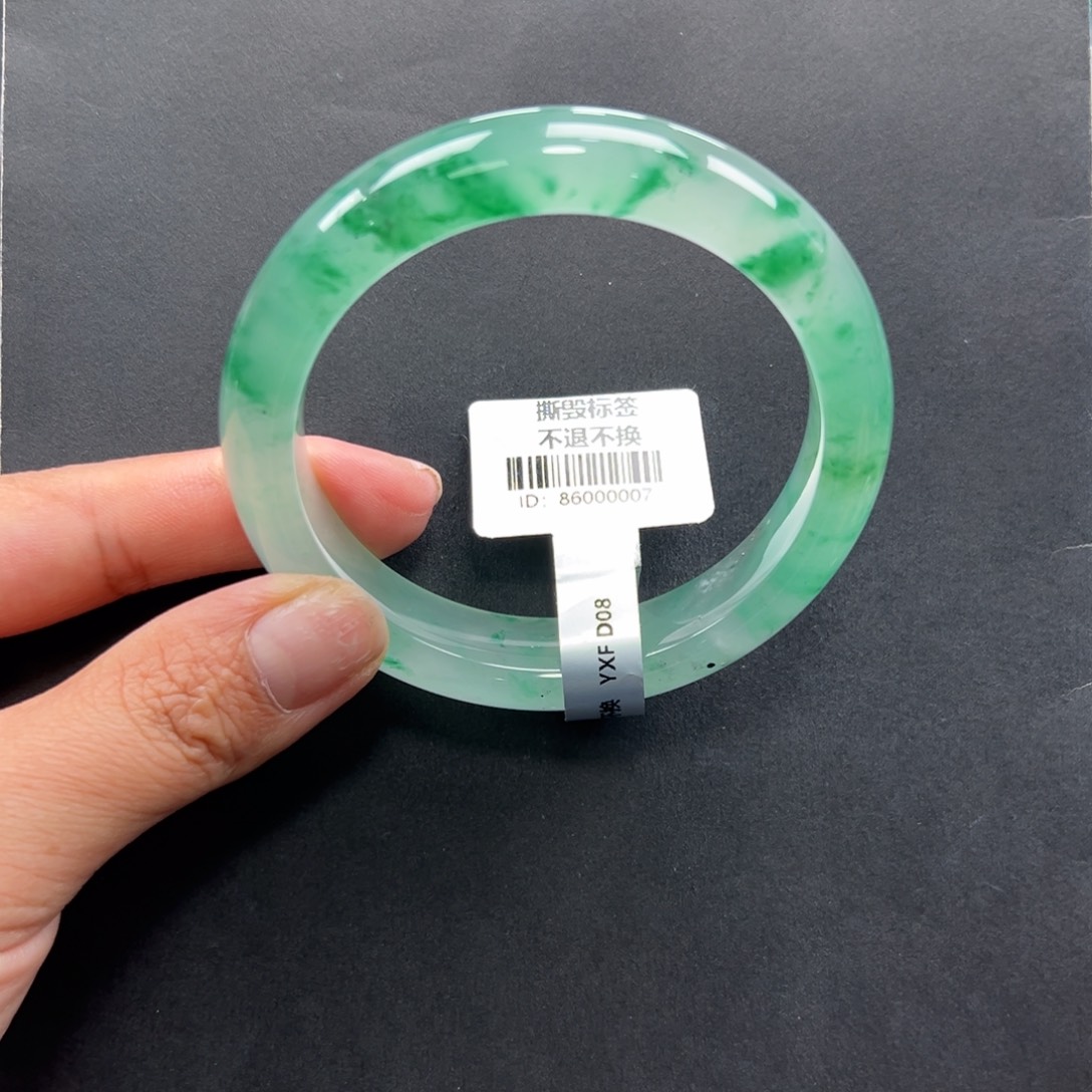 石英质玉未镶嵌手镯+玲玲59