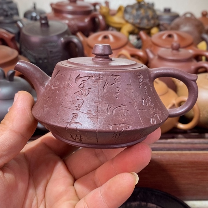 紫砂茶壶精工制作