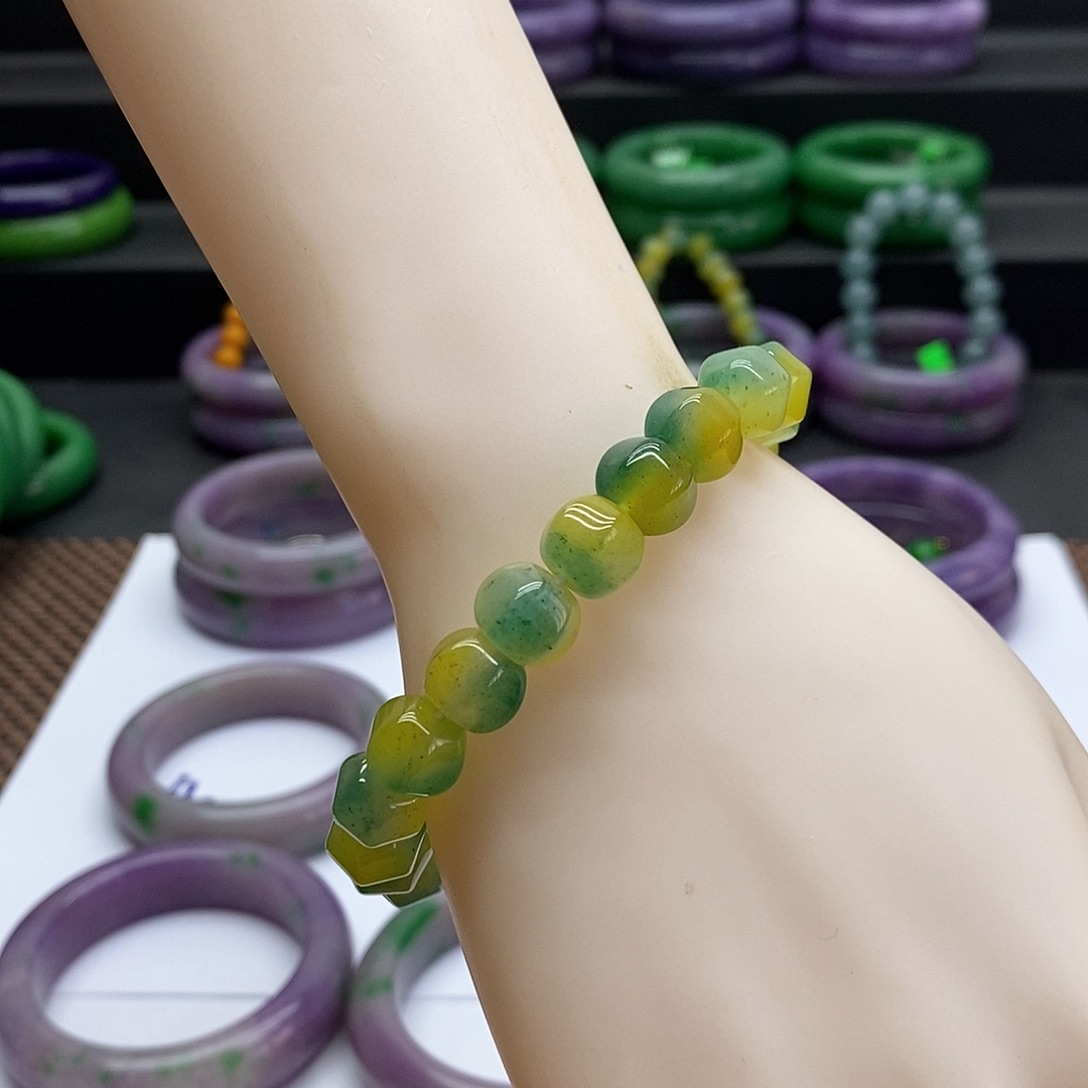 未镶嵌手串石英质玉