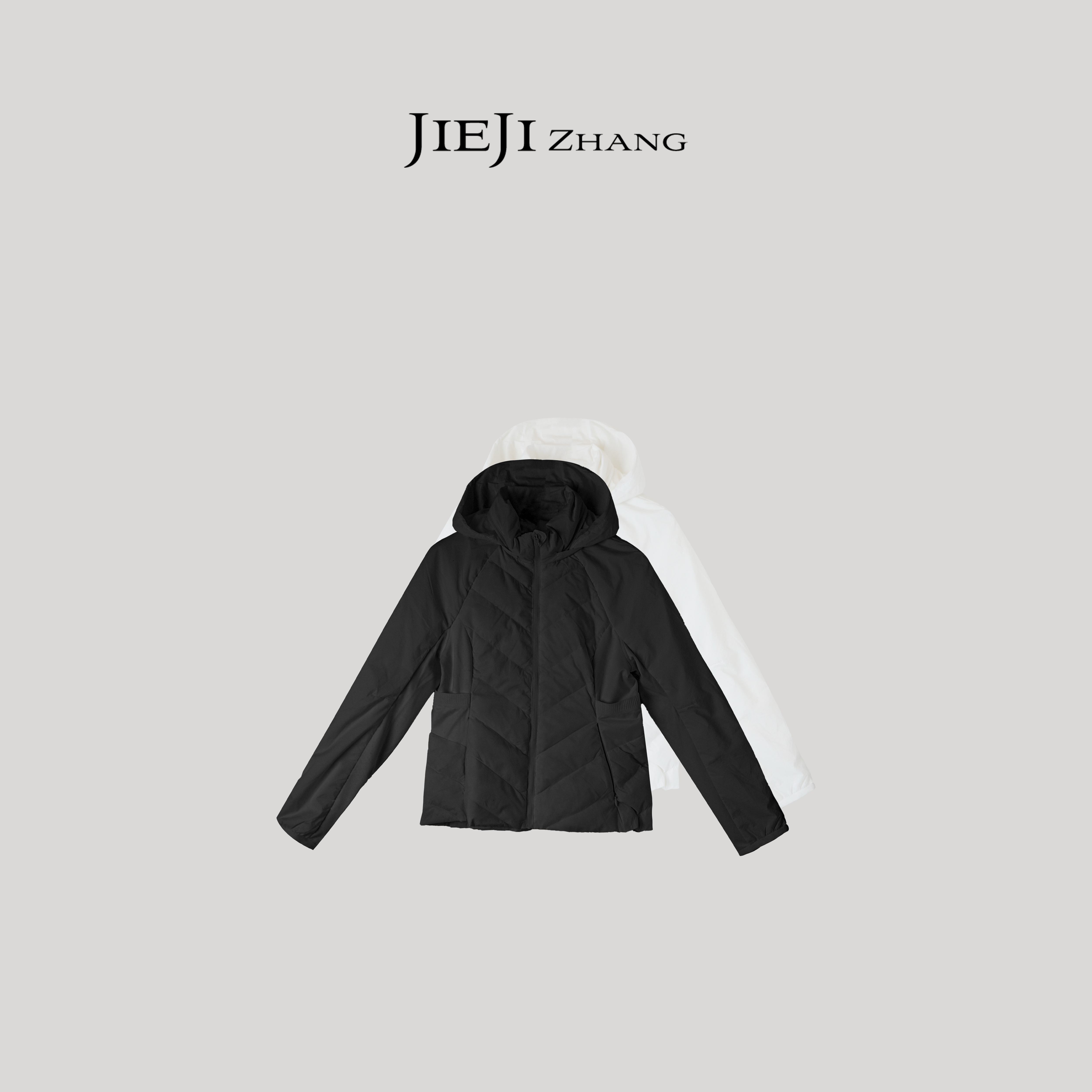 【JIEJI ZHANG】90绒高级定制秋冬时尚百搭云感轻暖鹅绒服351540