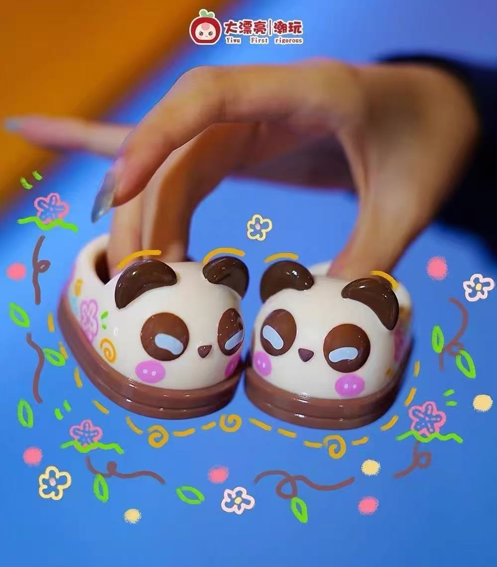 （帮拆）正品娃三岁400体娃娃鞋盲袋盲盒娃娃鞋子潮玩摆件